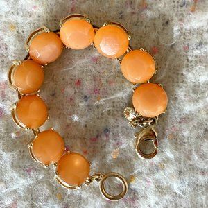 Jcrew Amber Glow Crystal Bracelet
